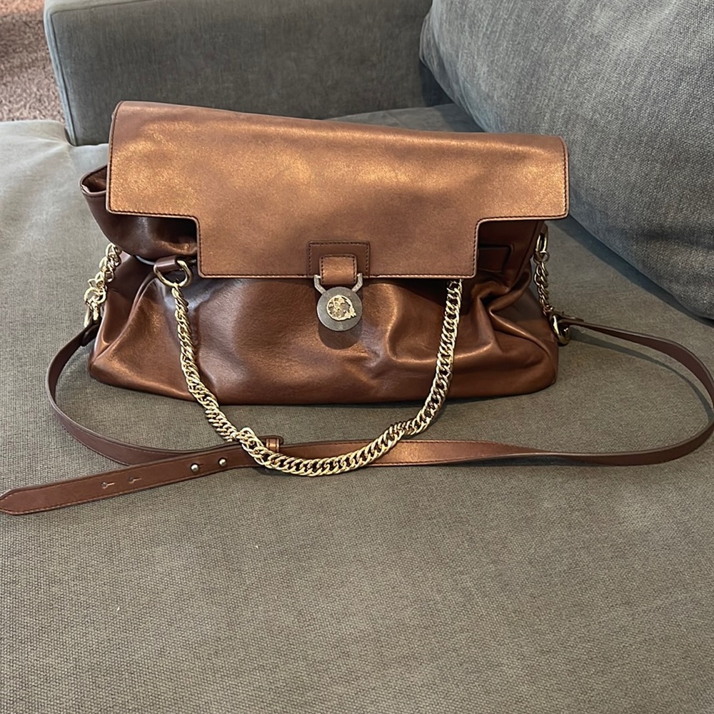 Versace Collection genuine leather purse
